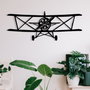 Wallity Vecihi Accesorio Decorativo de Pared de Metal Negro